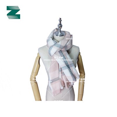 SCIALLE IN MISTO POLIESTERE